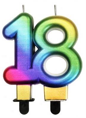 Świeczka 18 Galaxy Godan