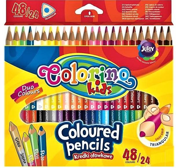 Kredki 24k./48k. Colorino Kids