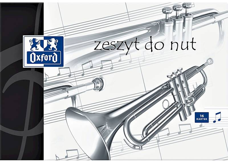 Zeszyt A5 nuty Oxford 
