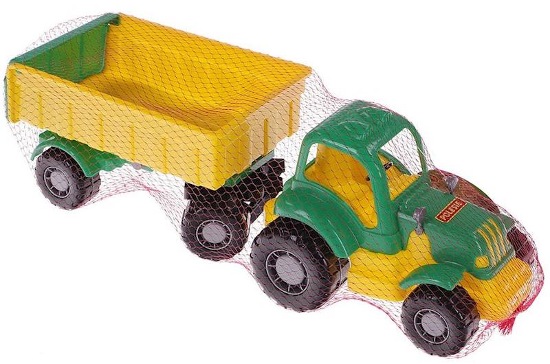 Traktor z przyczepą Osiłek Polesie