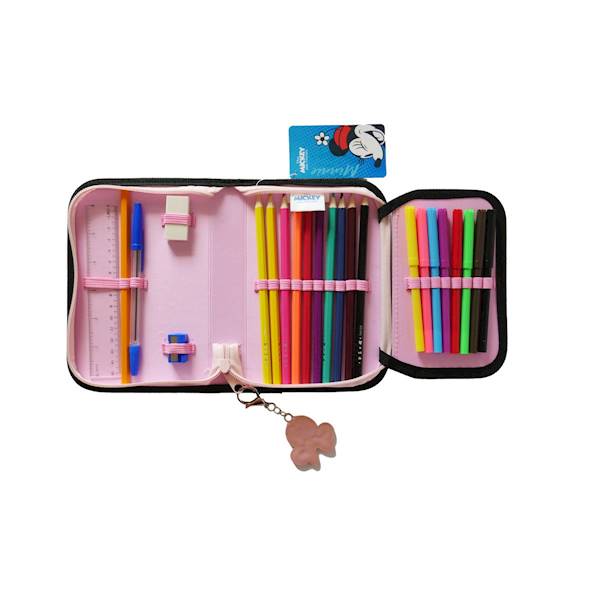 Piórnik 1z.2kl. z wyposażeniem Minnie Starpak