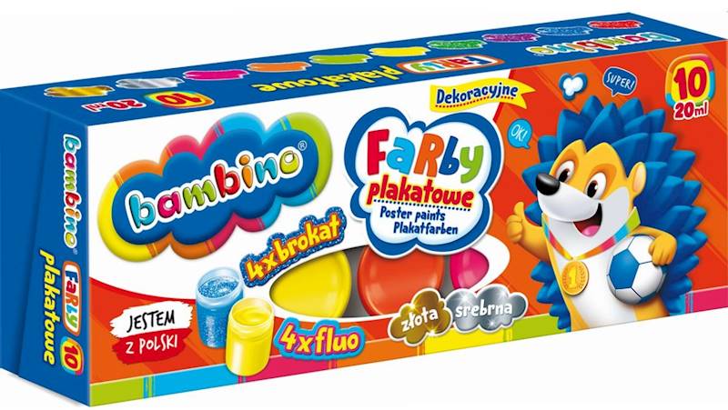 Faby plakatowe 10k. Bambino