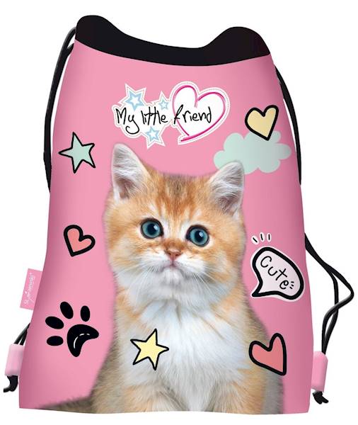 Worek na obuwie Pink Cat ST.RIGHT