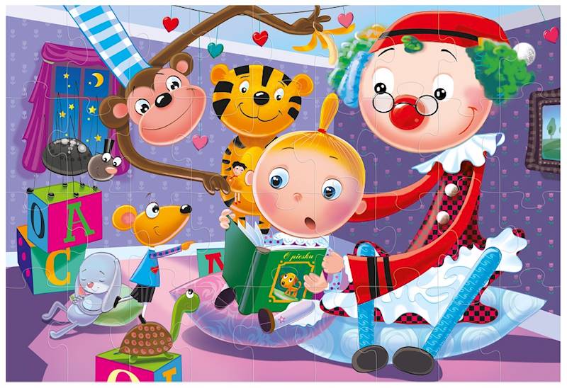 Puzzle 36el. Czytanka Multigra