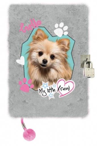 Pamiętnik Włochacz Pink Dog St.Majewski