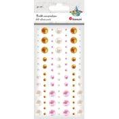 Perełki samoprzylepne 91szt. Titanum