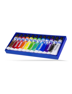 Farby tempera 12k. Colorino 12ml tuby