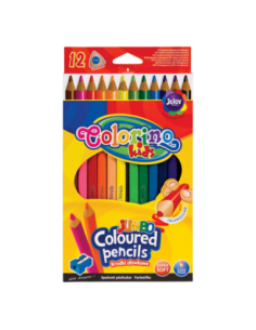 Kredki 12k. Colorino Jumbo trójkątne + temperówka