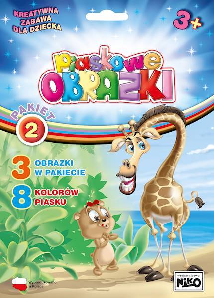 Piaskowe obrazki pakiet nr 2 NIKO