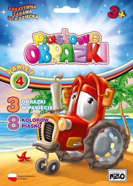 Piaskowe obrazki pakiet nr 4 NIKO