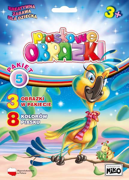 Piaskowe obrazki pakiet nr 5 NIKO