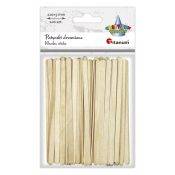 Patyczki drewniane 100szt. 110mmx5mm Titanum