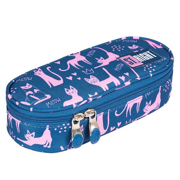 Piórnik etui ST.RIGHT Lazy Cats