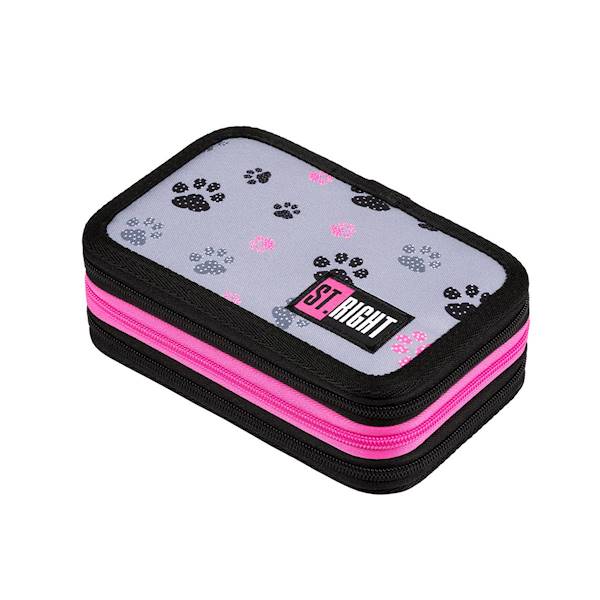 Piórnik 3z.z wyposażeniem ST.RIGHT Paws