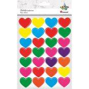 Naklejki serca 2 plansze  Titanum