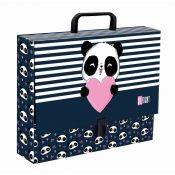 Teczka A4 rączka Unipap Love Panda