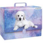 Teczka A4 rączka Starpak Piesek