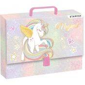 Teczka A4 rączka Starpak Unicorn