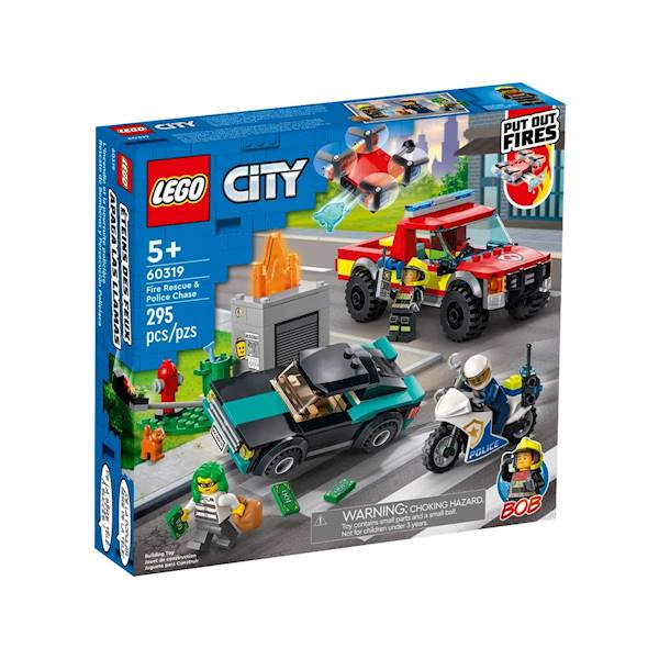 Lego City akcja strażacka i policyjna 60319