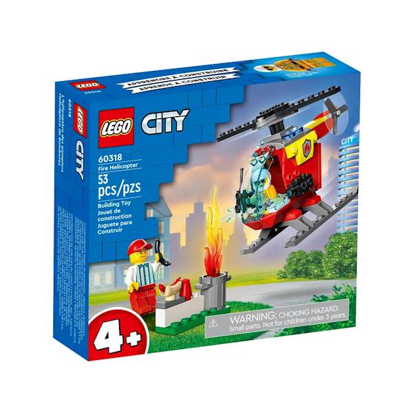 Lego City helikopter strażacki 60318
