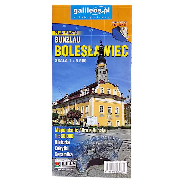 Mapa Bolesławca              