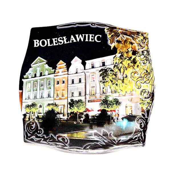 Podkładka korkowa Bolesławiec nocą