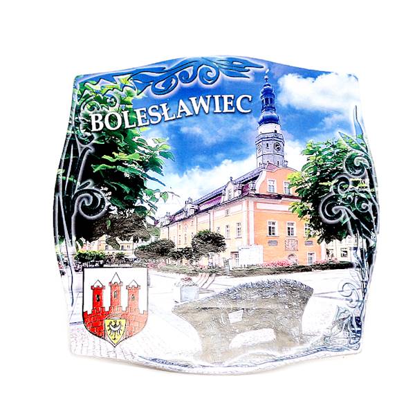 Podkładka korkowa Bolesławiec (ratusz)