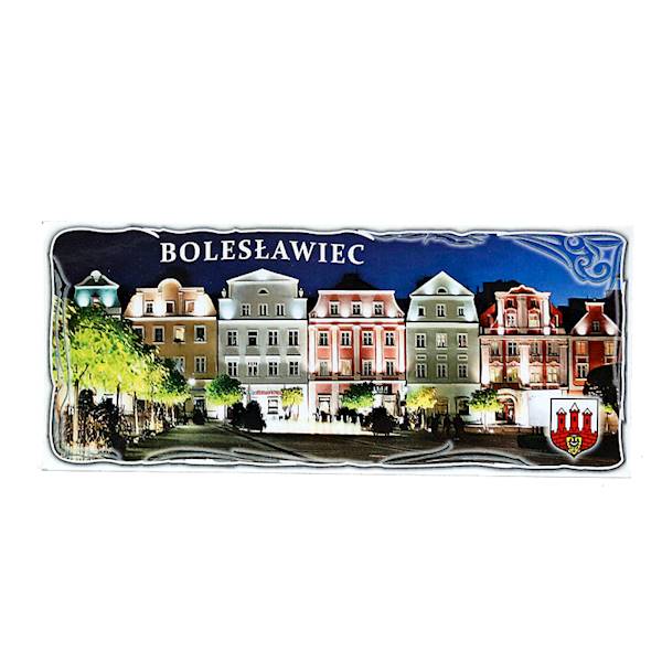 Magnes panorama Bolesławiec nocą