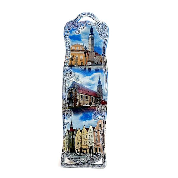 Zakładka do książki - 3w1 ratusz, kościoł, rynek