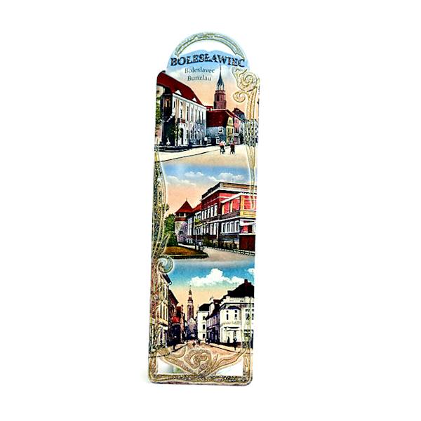 Zakładka do książki - spacer przy muzeum
