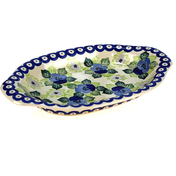 Półmisek duży 32 cm Bratki