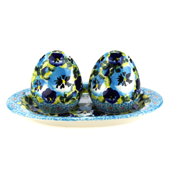 243 Przyprawnik ceramiczny sól pieprz
