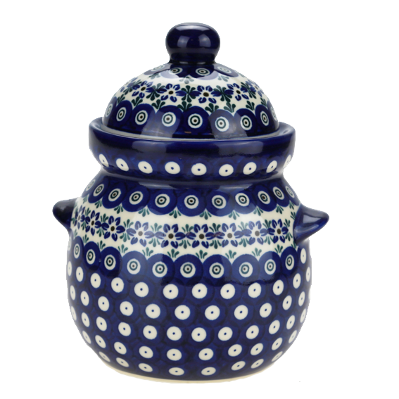 Pojemnik PS4B - ceramic pot 1,6 L dekorowany