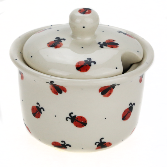 2-04-0226 Cukierniczka z otworem na łyżeczkę