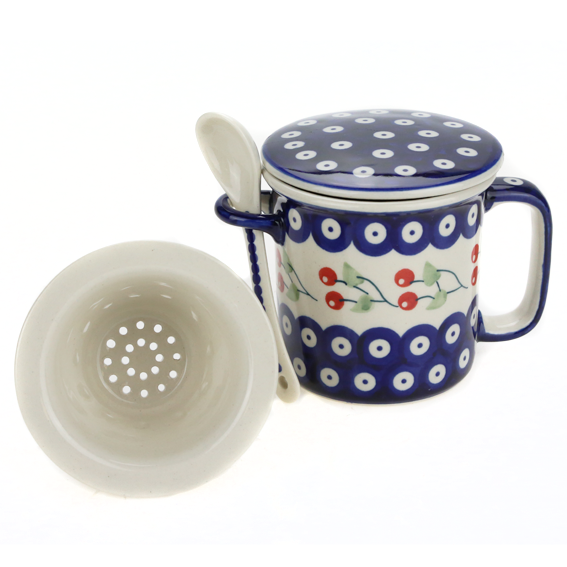 KUBEK DO ZIÓŁ Z ŁYŻECZKĄ