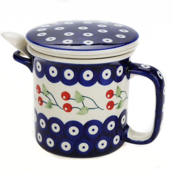 KUBEK DO ZIÓŁ Z ŁYŻECZKĄ