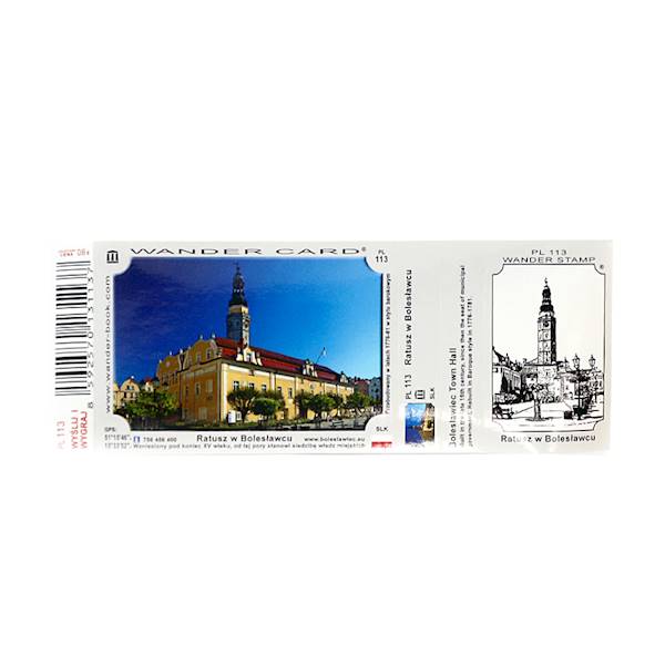 Naklejka Wander card nr 113