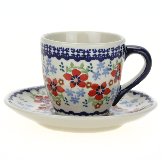 FILIŻANKA CAPPUCINO 1 + SPODEK