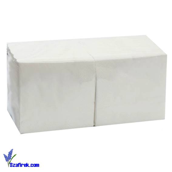 SERWETKI TISSUE BIAŁE 30X33 500SZT
