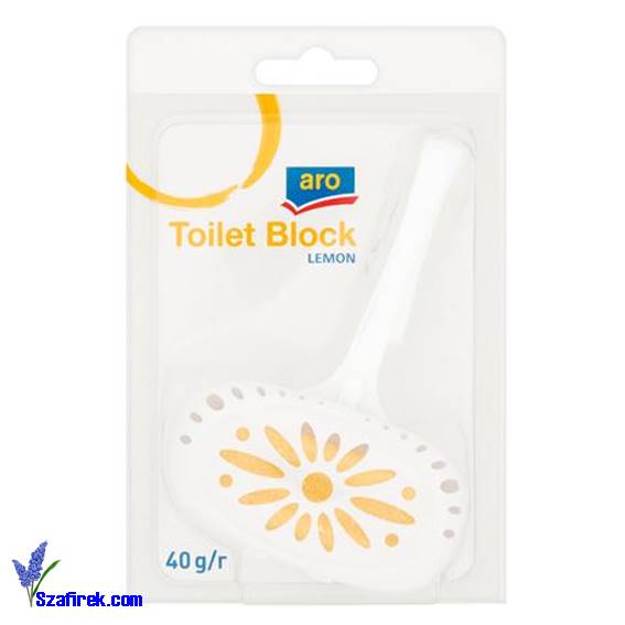 Kostka do WC, zapachowa cytrynowa 40g