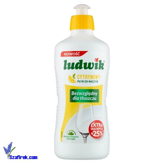 PŁYN DO MYCIA NACZYŃ LUDWIK 450ML CYTRYNA