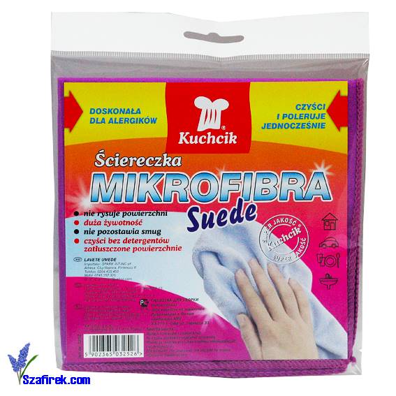 ŚCIERECZKA Z MIKROFIBRY KUCHCIK SUEDE 1 szt.