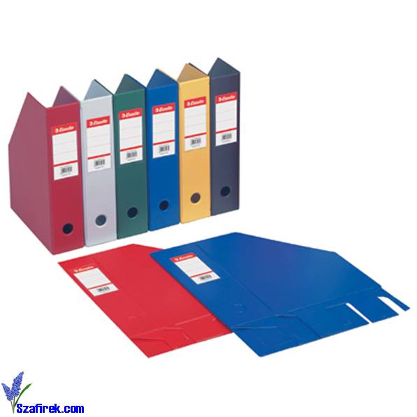 Pojemnik składany A4 70mm czarny ESSELTE PVC 56007
