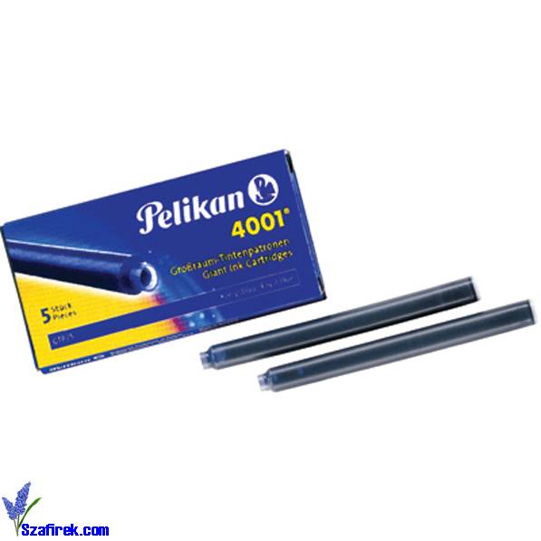 Naboje PELIKAN długie GTP/5 niebieskie 310748