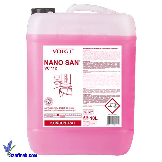 VOIGT NANO-SAN VC112, do mycia łazienek, 10 litr