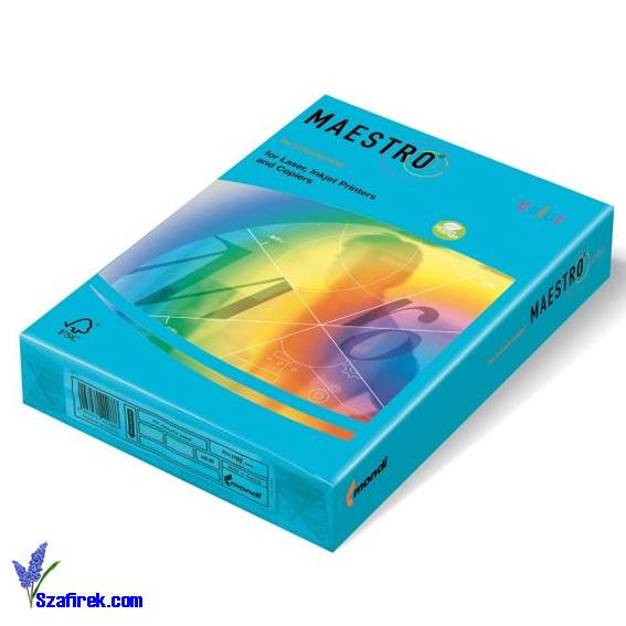 PAPIER MAESTRO COLOR A4 160g/m2 BŁĘKITNY
