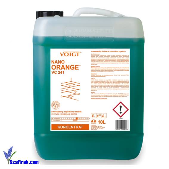VOIGT NANO ORANGE VC241, do podłóg, 10 litr