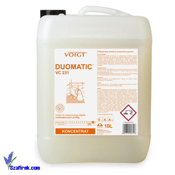 VOIGT DUOMATIC VC231, do maszyn mycia podłóg, 10 l