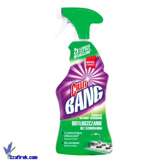 CILLIT Bang tłuszcz i smugi 750 ml
