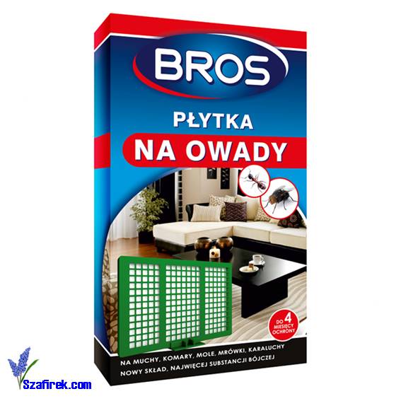PŁYTKA NA OWADY BROS 